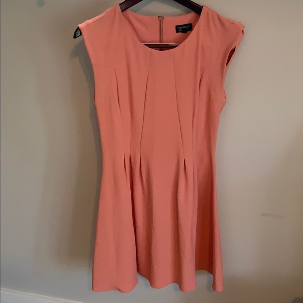 Pinky peach dress